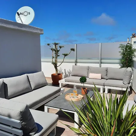 Sitius 5b - New Seaview With Rooftop Terrace In Historical Centre Sitio Da Nazaré