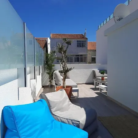 Sitius 5b - New Seaview With Rooftop Terrace In Historical Centre Sitio Da ナザレ