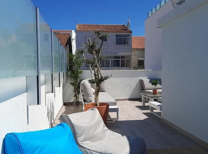 Sitius 5b - New Seaview With Rooftop Terrace In Historical Centre Sitio Da Nazaré